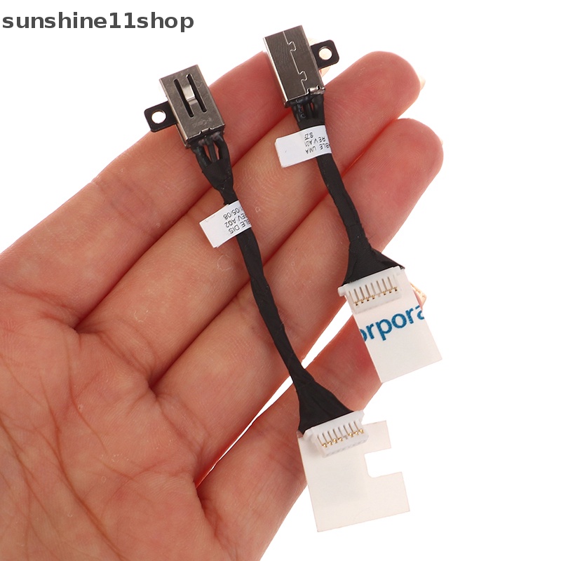 Sho Untuk Dell Lintang 3410 3510 E3510 E3410 Kabel Fleksibel Pengisian Laptop 07DM5H 0N8R4T DC Power Jack cable N