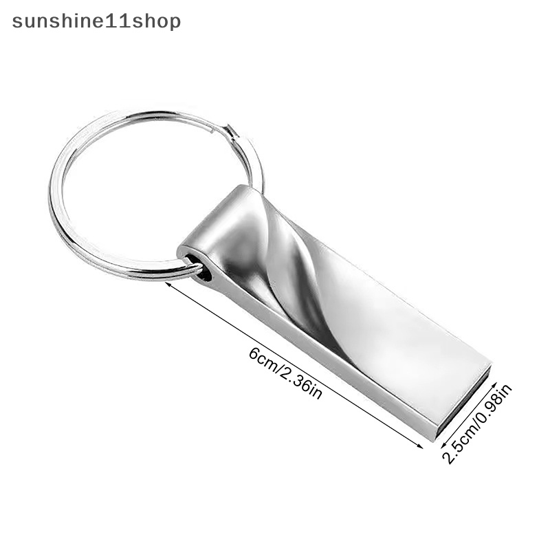 Sho Waveform U Disk USB 3.0 Flash Drive Portable Alat Penyimpanan Memoria Metal N