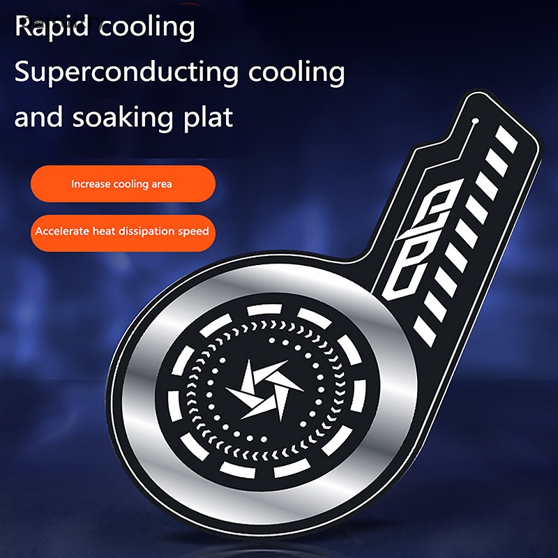 Prt Hp Cooler Plate Radiator Heat Sink Memperpanjang Area Pendingin Ultra-Tipis Plat Pendingin Radiag Stiker PRT