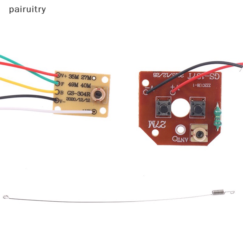 Prt 4CH rc Remote Control Sirkuit PCB Transmitter Receiver Board rc Suku Cadang Mobil Dengan Antena Radio System PRT