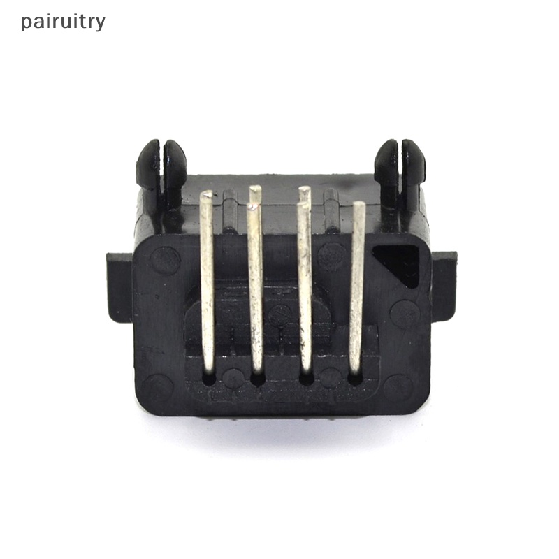 Prt 1PCS 90derajat 7Pin Konektor Female Suku Cadang Pengganti Untuk NES Konsol Soket Controller Konektor Port Socket PRT