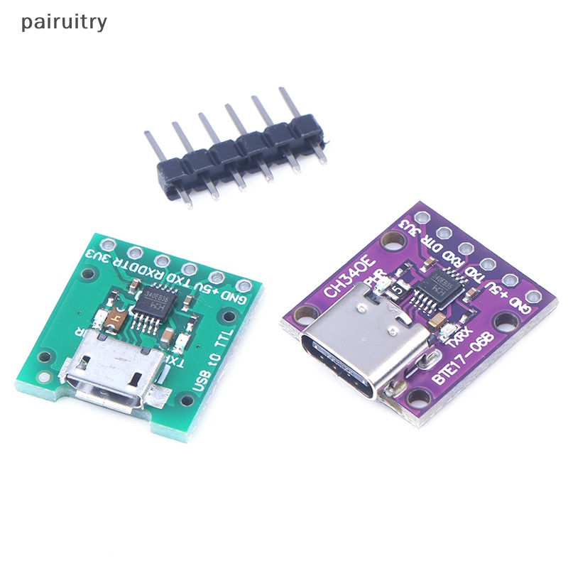 Prt 1Pc CH340E CH340N 9340papan Upgrade USB Ke TTL Modul PRT