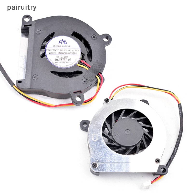 Prt 4cm 2PIN Case Fan Inverter Komputer Cooler CPU Blower DC Pendingin Kipas 5V 0.20A PRT