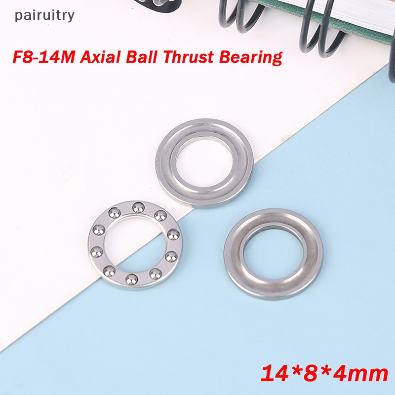 Prt 1Pc F8-14M Axial Ball Bearing Dorong Mini 3-In-1 Plane Metal Axial Ball Bearing PRT