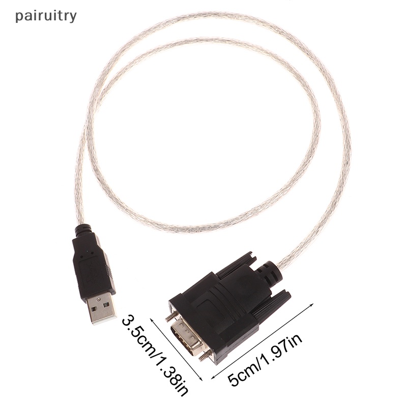 Prt 1Pc HL-340 USB to RS232 COM Port Serial PDA 9pin DB9 Kabel Adaptor Port Chip PRT