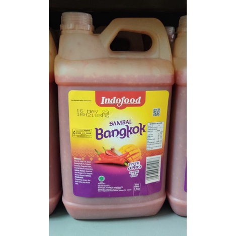 

INDOFOOD Sambal Saus Bangkok 5.7kg Jerigen