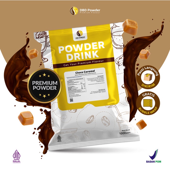 

Terjangkau~Bongkar Gudang Bubuk Minuman Cokelat Caramel - Powder Choco Caramel | DBD Powder