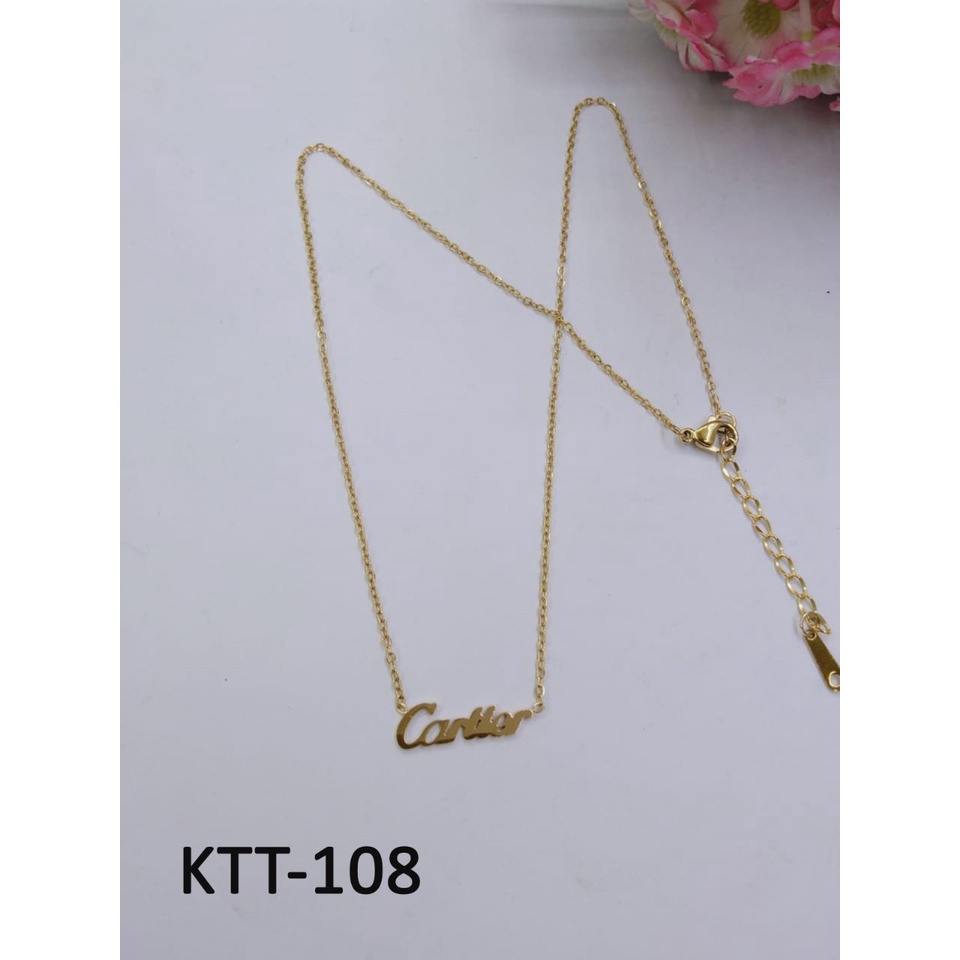 KALUNG TITANIUM EMAS GOLD TERMURAH / DUNIA GELANG