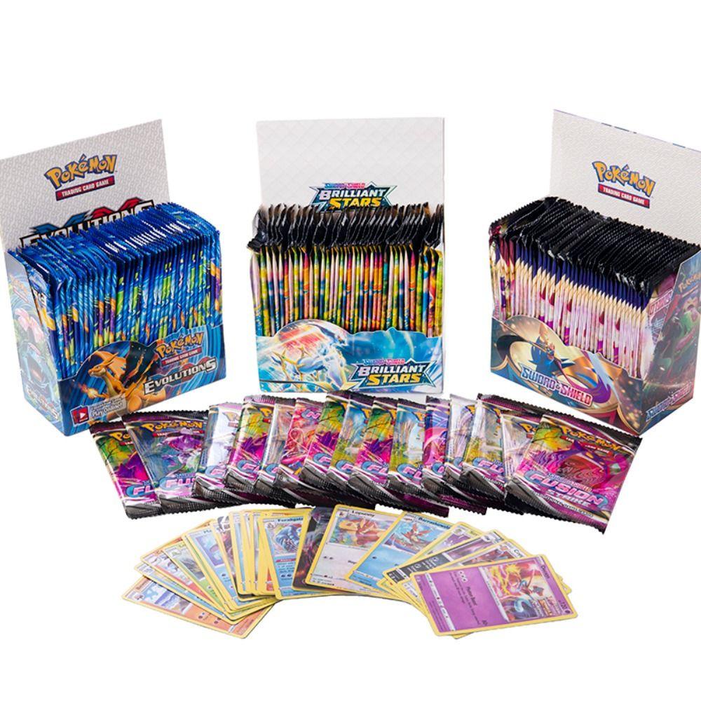 Needway   Pokemon Booster Box Mainan Anak Hadiah Tahun Baru Papan Game Koleksi Game Mainan Game Kartu Tank Game Trading