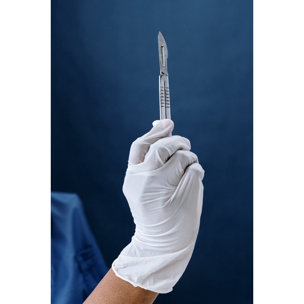 Gagang Bisturi Scalpel handle No. 3 & No 4 Dental Scalpel Handle Gagang Pisau