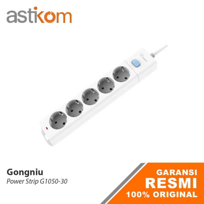 Power Strip Gongniu G1050 White