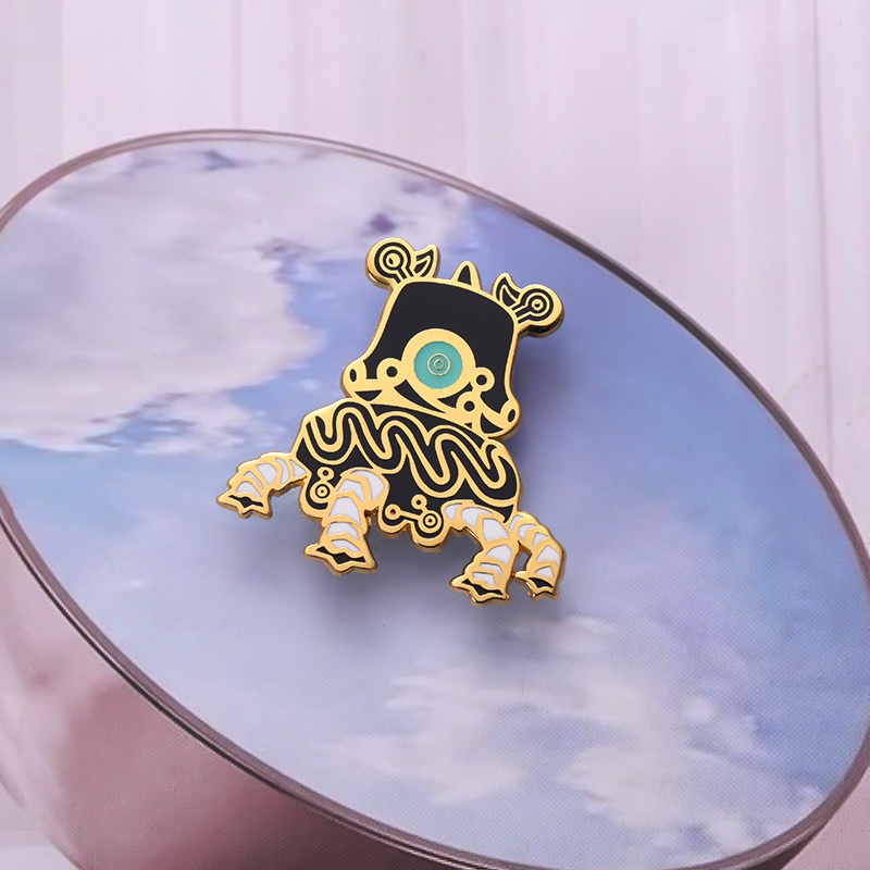 Bros Enamel Permainan Anime Jepang Dua Dimensi Peripheral Metal Badge Hadiah Aksesoris Pakaian