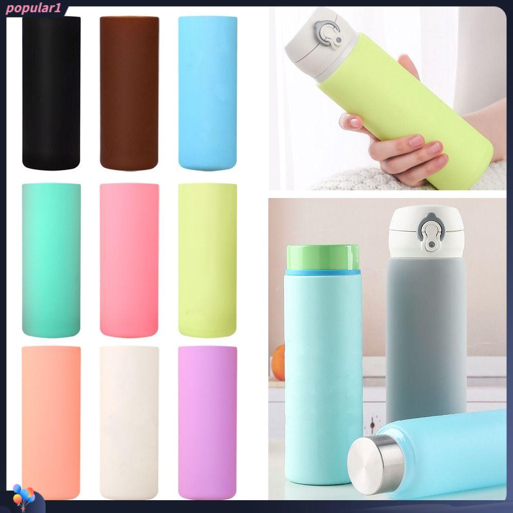 Populer Penutup Botol Air Minum Olahraga Outdoor Cup Cover Pelindung Botol Anti Slip