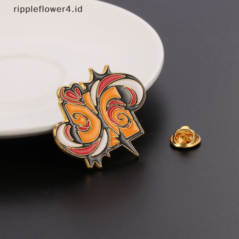 {rippleflower4.id} Anime Skneuv SK8 the Infinity Reki Kyan Miya Langa Cosplay Kartun Kostum Properti Pin Lencana Logam~