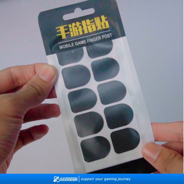 CLV Finger Pad Sarung Jempol Tempel Finger Sleeve Mobile ML PUBG CODM