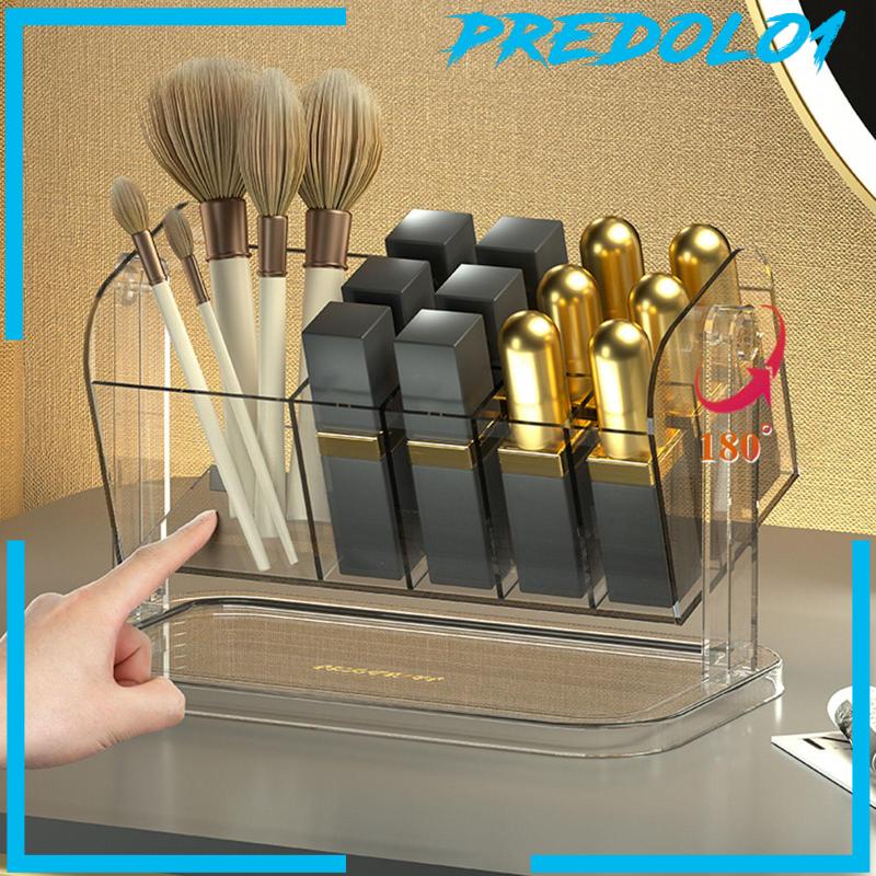 [Predolo1] Kotak Penyimpanan Kosmetik Hias Makeup Organizer Untuk Asrama Apartemen Tabletop