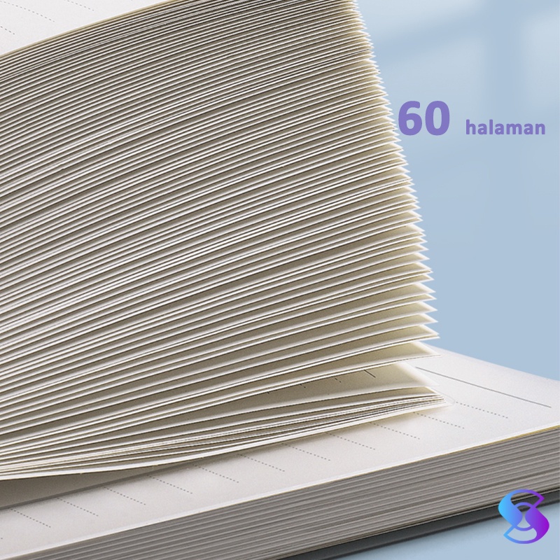 Buku Vivid Lose Leaf Binder A5 60 Halaman Warna PastelA5 Spiral Buku Bulk Coil Notebook Buku Pegangan Siswa Transparan Shell Cover Kartun Lucu Sederhana