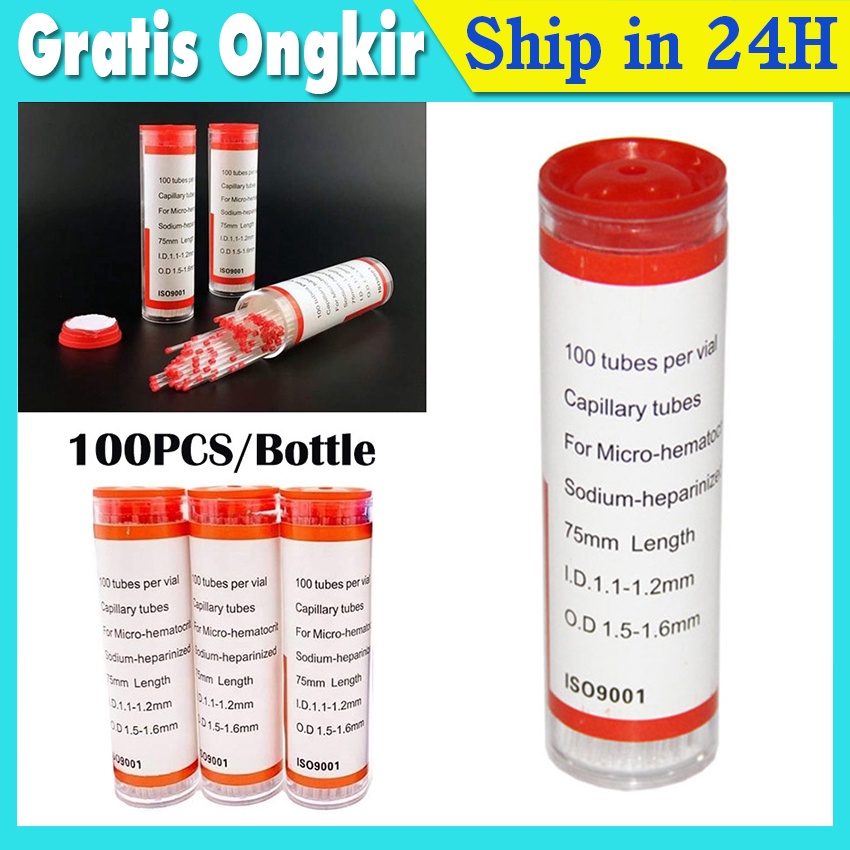 Tabung Hematokrit Hematocrit - Tabung Mikro Kapiler Hematokrit Tube