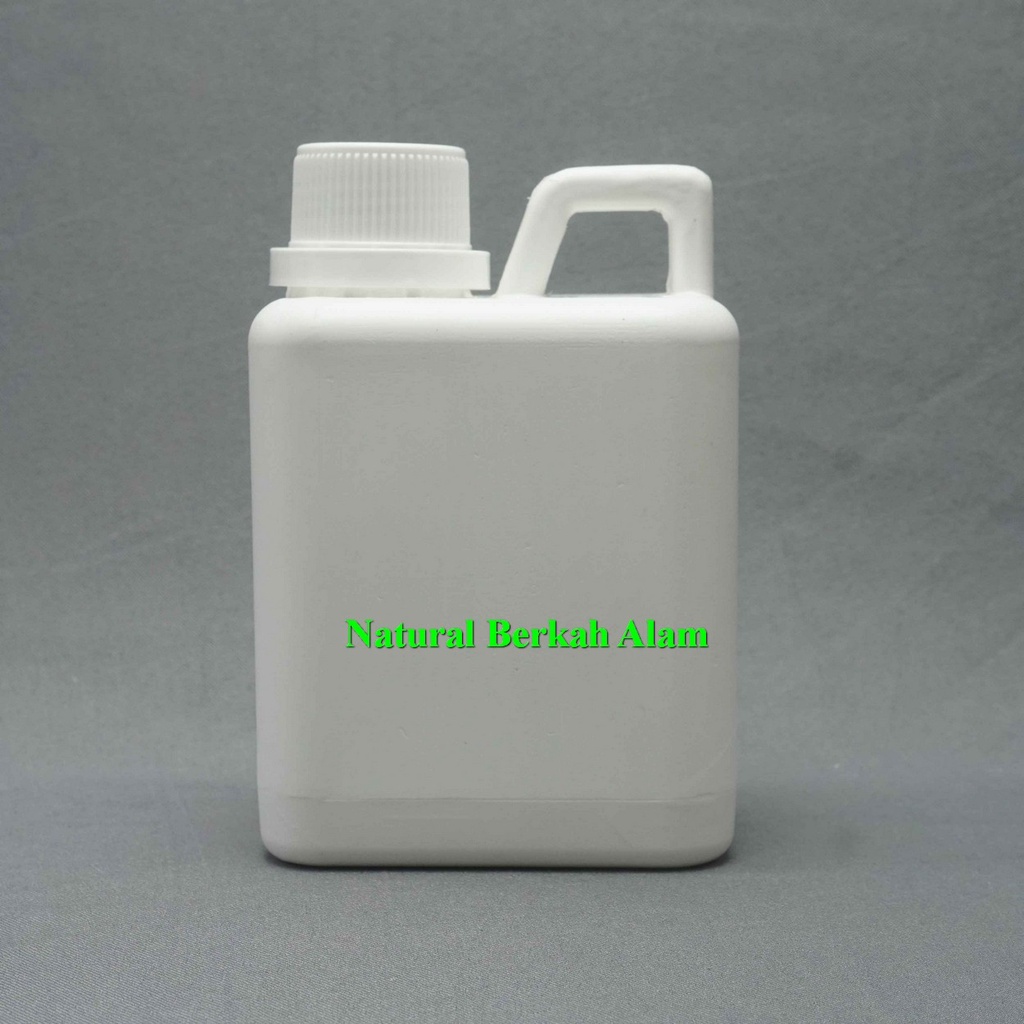 Jerigen 0,5 L Kotak Putih Hdpe / Jerigen 500 ml Pendek / Jerigen Kotak / Jerigen Madu Murah / Jerige