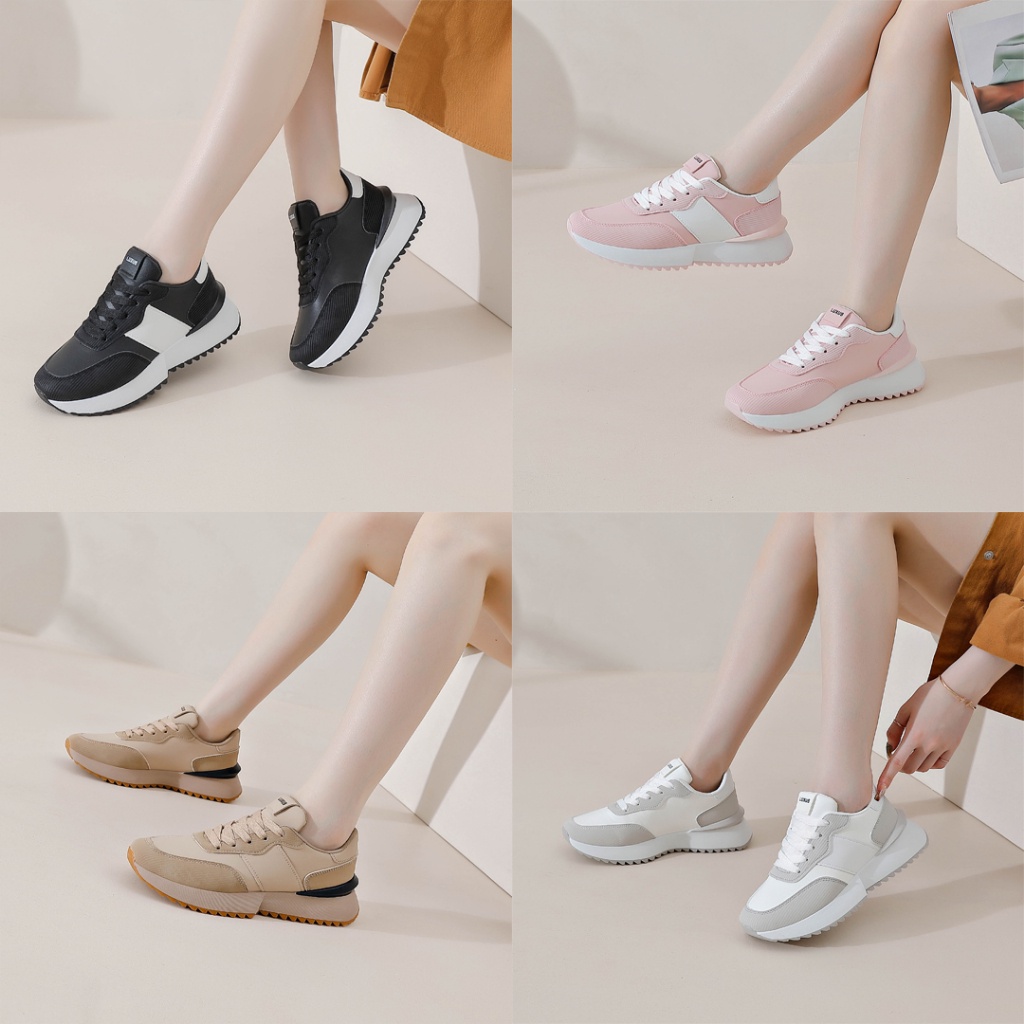 [Original Ber-Hologram] SNEAKYSHOES TZUYU SEPATU WANITA CASUAL IMPORT KEKINIAN - AG30