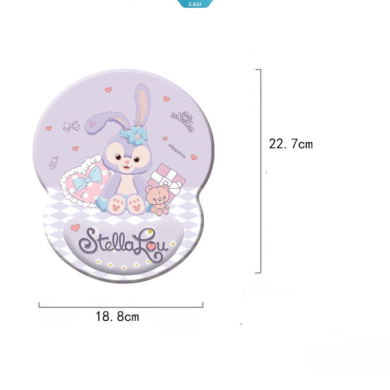 1pcs Sanrio Kartun Anime Putih Cinnamoroll Gadis Komputer Desktop Ins Style Mouse Pad Bulat Dengan Istirahat Pergelangan Tangan Lembut Nyaman Mouse Pad [ZK]