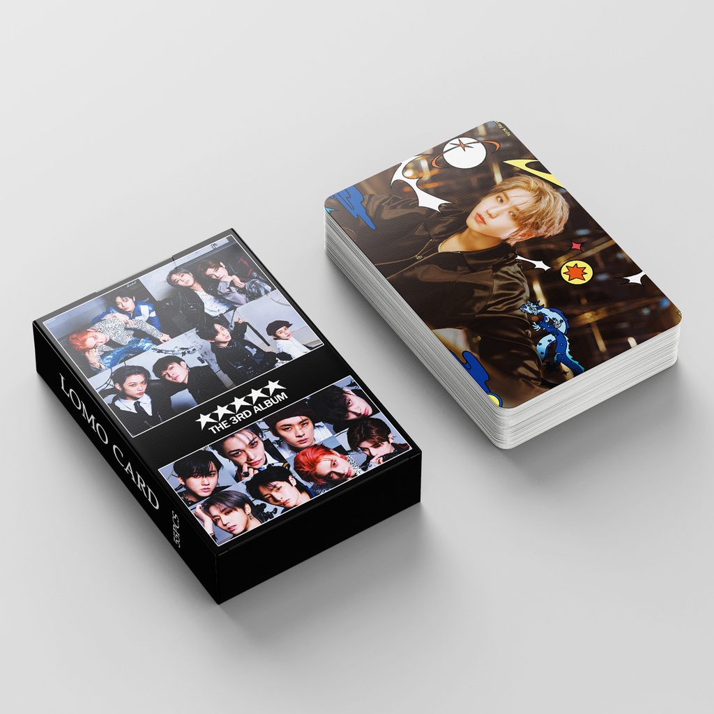 55pcs /box Album STRAY KIDS 5-STAR Photocards S-Class Kartu Lomo Straykids Kpop Postcards Collection