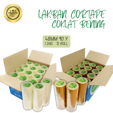 

[SC] LAKBAN / SELOTIP CORTAPE 48MM 90Y 1 DUS - BENING