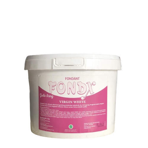 

New Arrival- Fondx Fondant dikemas per 1kg HALAL
