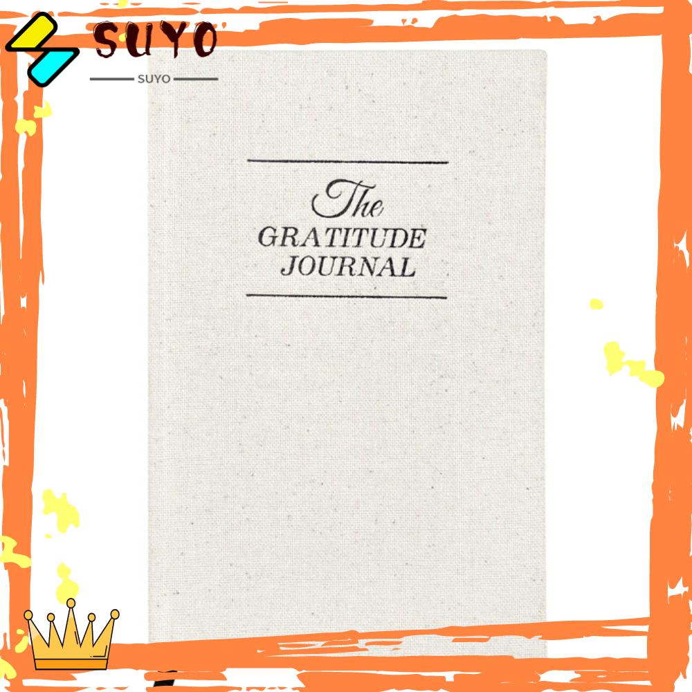 Suyo Gratitude Journal Study Target Tulis Jadwal Pelubang Hand Book Notebook