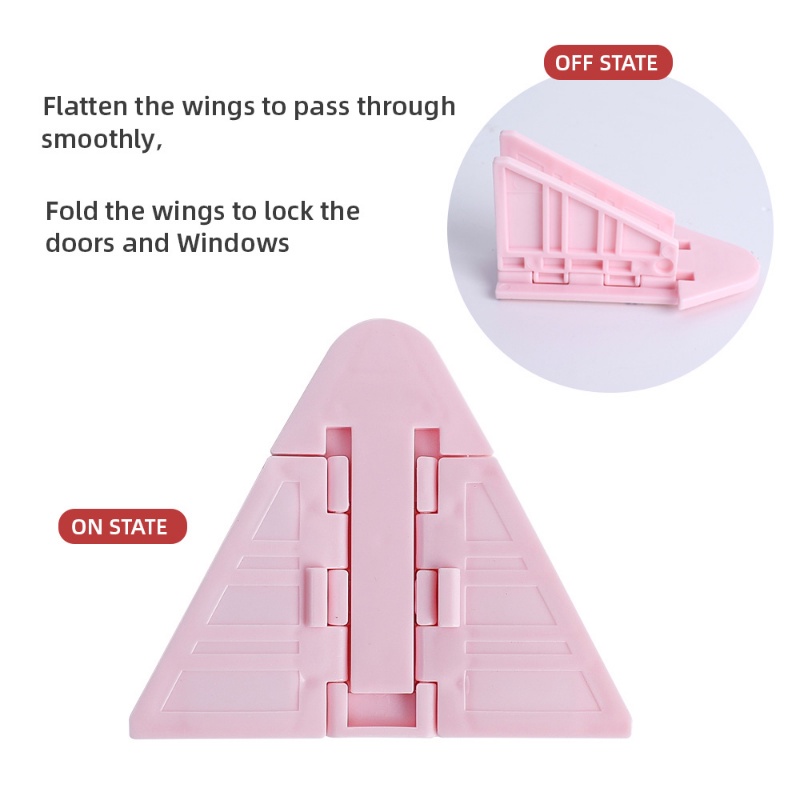 Baby Safety Lock for Sliding Door Window/Kids Protection Lock/Kunci Pengaman Pintu Lemari Laci Lemari Baby Anti Jepit