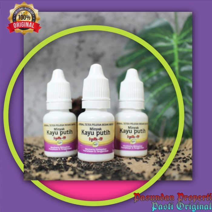 Kayu Putih Plus 7 in 1 Iryana-19 Herbal Tetes Pelega Sesak Nafas