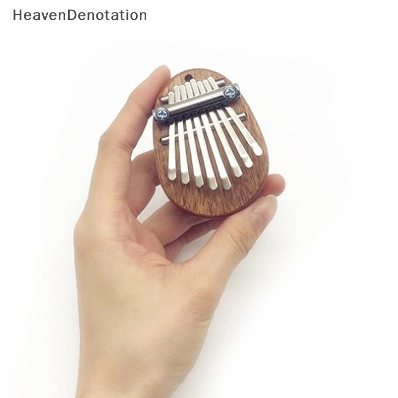 [HeavenDenotation] Kalimba Mini 8tombol Jempol Piano Suara Besar Jari Keyboard Alat Musik HDV
