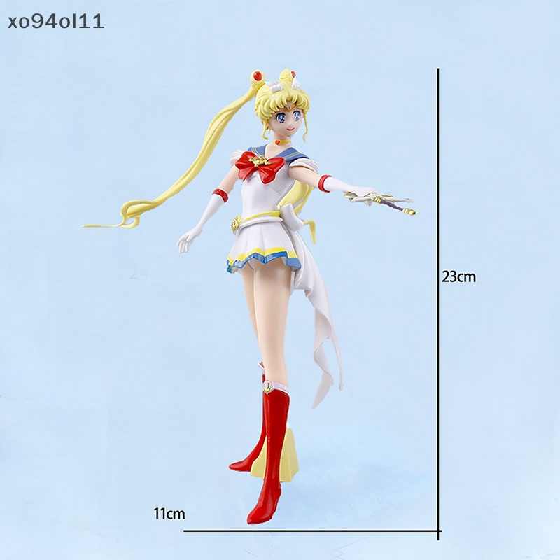 Xo Sailor Moon Anime Figure Tsukino Usagi Princess Serenity Peripheral Action Mainan OL