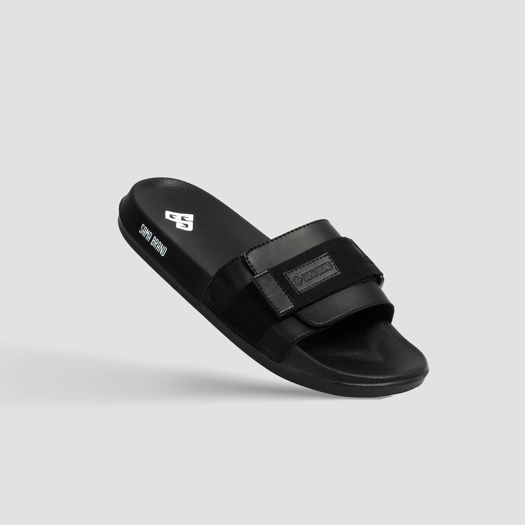 SANDAL SLIDE PRIA -  TR IVON FULL BLACK