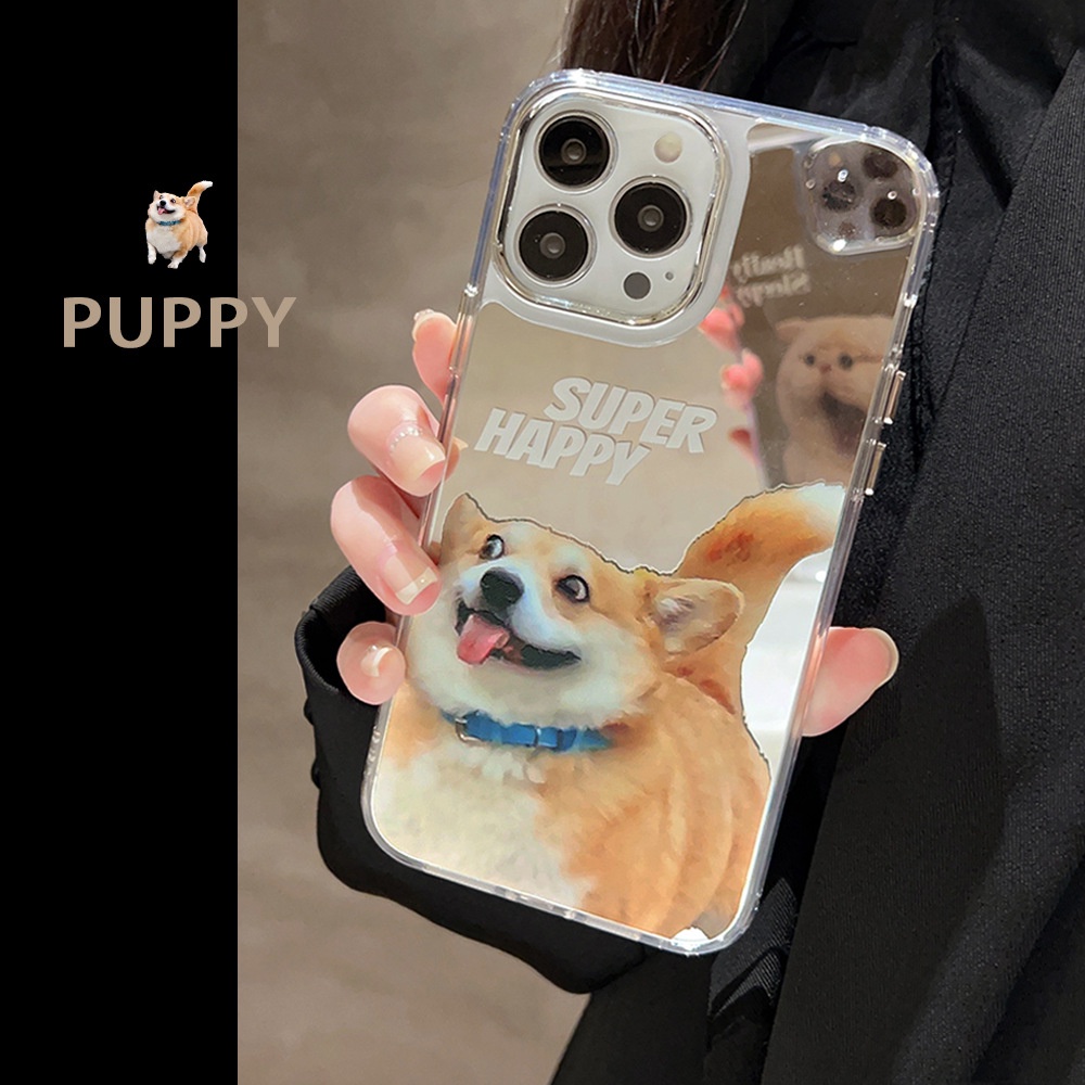 Cocok Untuk Iphone14 Pro Max iPhone Phone Case Cermin Couple Kuat Shockproof Protection Camera Kompatibel Dengan Iphone13 13pro 13prm iPhone 11 7Plus 8Plus Xr XS 12 Pro Max Casing Ponsel