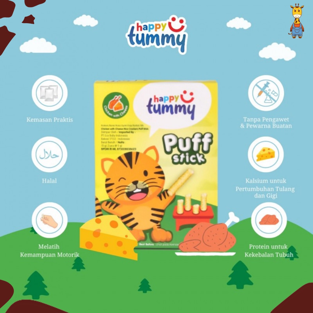 Happy Tummy Puff Stick 15g | 30g