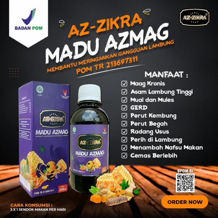 

N.E.W MADU AZ-ZIKRA AZMAG 250gr
