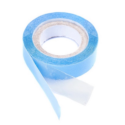 3yards Pita Rambut Penyangga Depan Renda Biru Tape Perekat Dua Sisi Untuk Tape Extension /Toupee /Lace Wig
