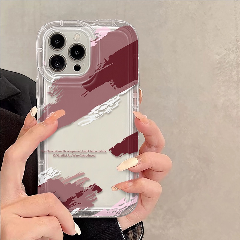 IPHONE Soft Phone Case Kompatibel Untuk Iphone11 14 13 12 Pro XS Max Casing X XR 7+ 8plus Transparan TPU Silikon Shockproof Cover