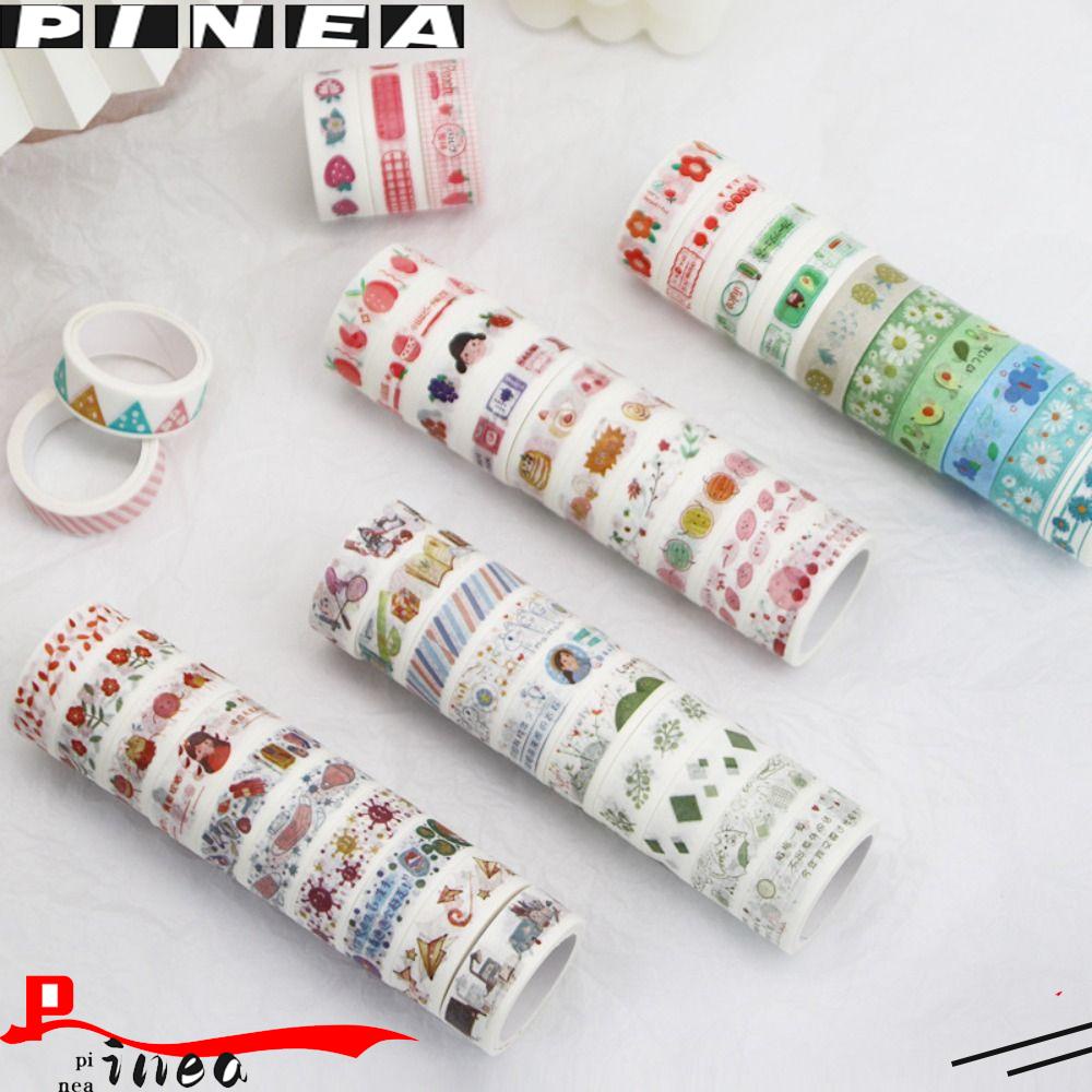 Nanas 60Rolls /Set Washi Tape Baru Sastra Scrapbooking Kecil Segar Kreatif Alat Tulis INS DIY Bahan