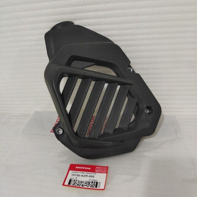 COD Cover tutup radiator radiator cover comp Honda Vario Techno 125 FI Original ASLI - TOPSEMARANG