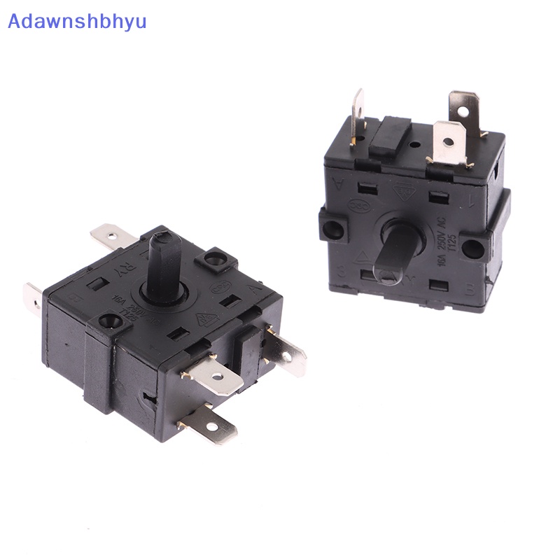 Adhyu Saklar Knob Gear Pemanas Ruangan Elektrik 3Pin 5Pin 16A Temperature Control Switch ID