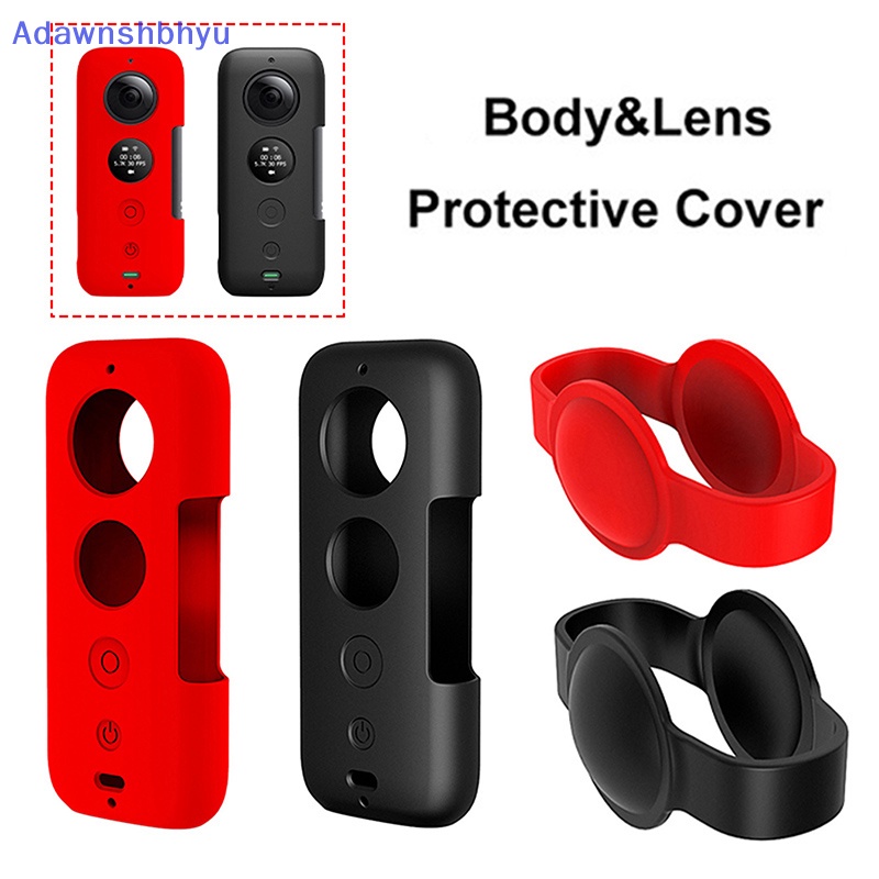 Adhyu Cover Pelindung Anti Gores Untuk Insta360 One X Aksesoris Case Lensa Silikon ID