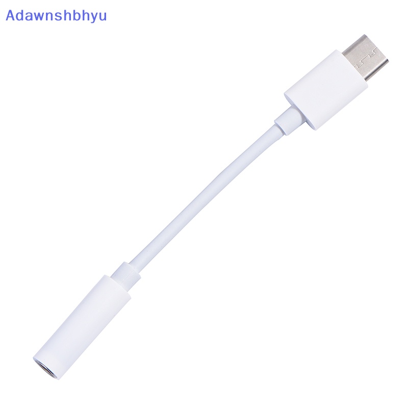 Adhyu Adaptor Kabel Earphone Tipe-C Ke 3.5mm USB 3.1 Tipe C USB-C male to 3.5 AUX ID