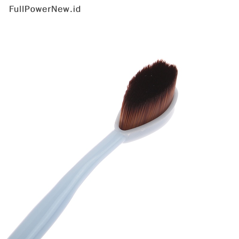 Power 1Pc Kuas Makeup Kepala Ganda Cream Puff Toothbrush Brush &amp; Brush Alis ID