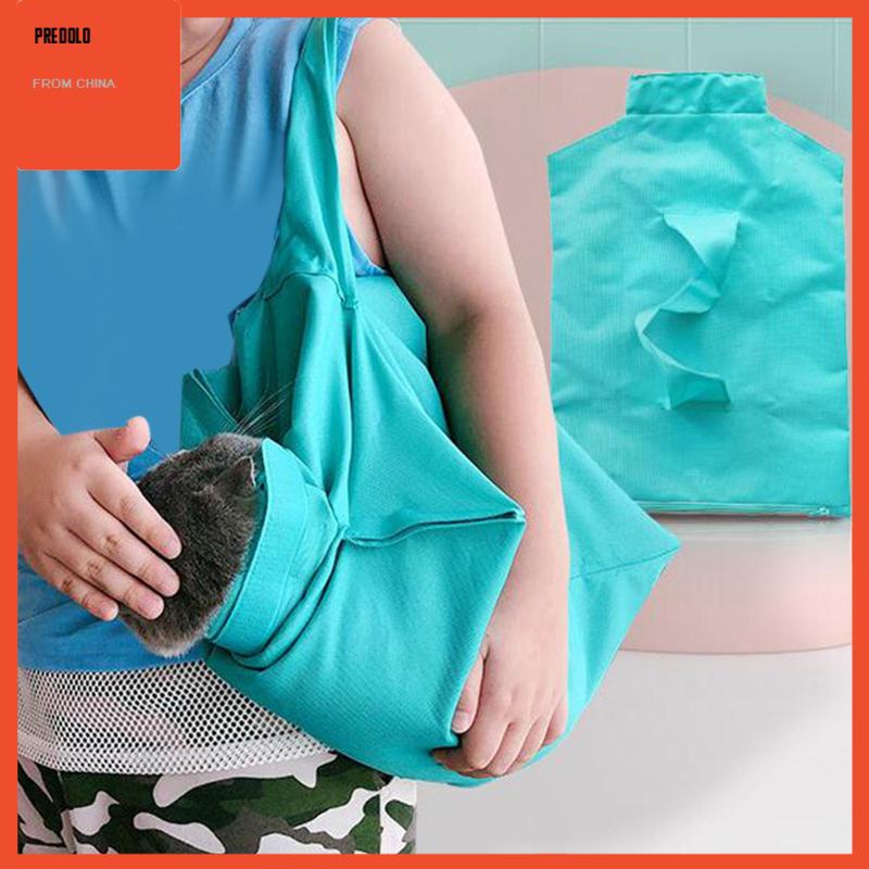 [Predolo] Tas Carrier Kucing Perawatan Cakar Cat Grooming Bag Untuk Camping Outdoor Use Travelling