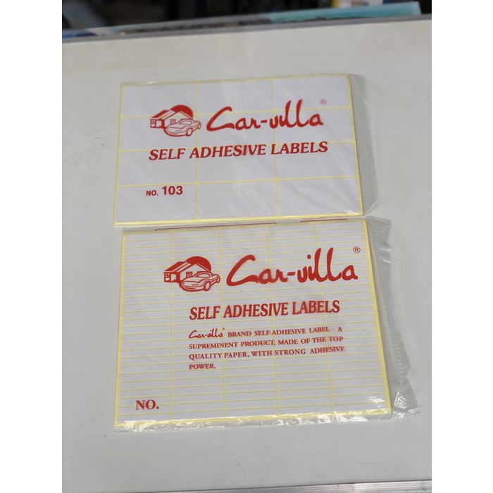 

Label/ stiker carvila - 99