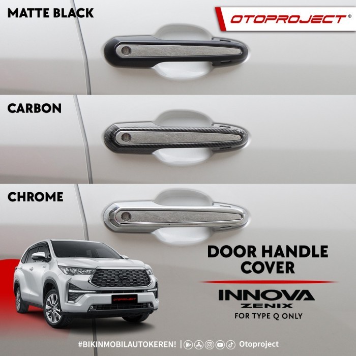 Otoproject Door Cover Handle Gagang Pintu Innova Zenix Type Q