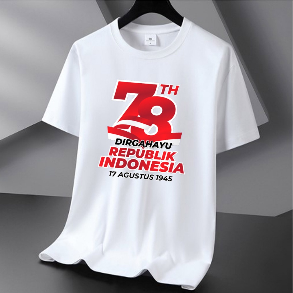 ASY Kaos Hut RI 78 Indonesia Dewasa Pria dan Wanita 002