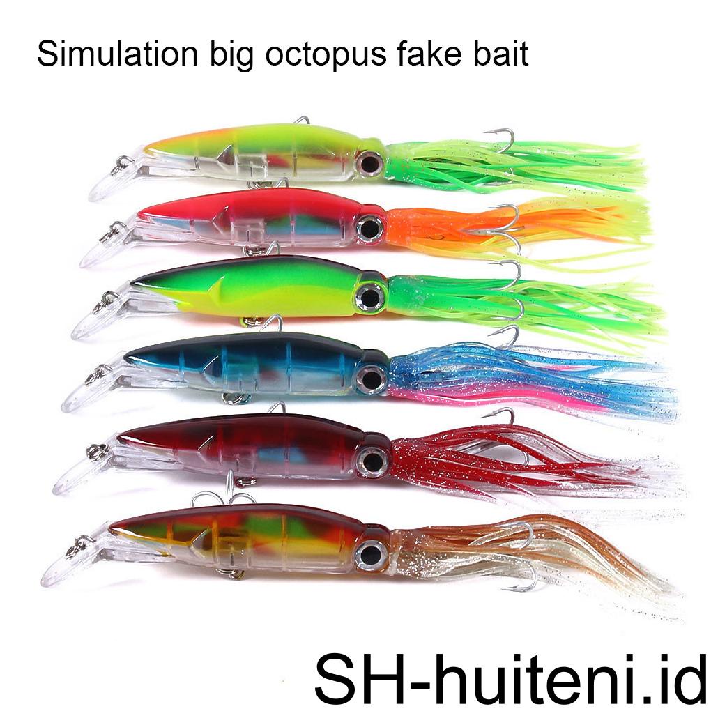 Buatan Hewan Berbentuk Umpan Umpan Laut Baitcasting Hook Portable Realistis Wobbler Fishing Tackles Peralatan Luar Ruangan